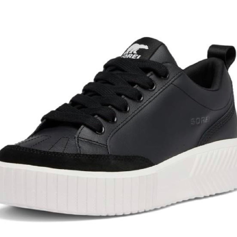 Sorel Black Sneakers with White Soles